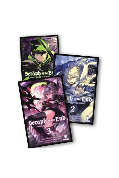 Akıl Çelen Kitaplar Seraph of The End - Kıyamet Meleği 1-2-3. Ciltler Manga S...