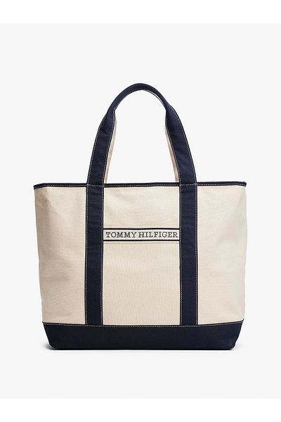 Tommy Hilfiger Torba płócienna TH Summer Wnętrze stylowe wzornictwo
