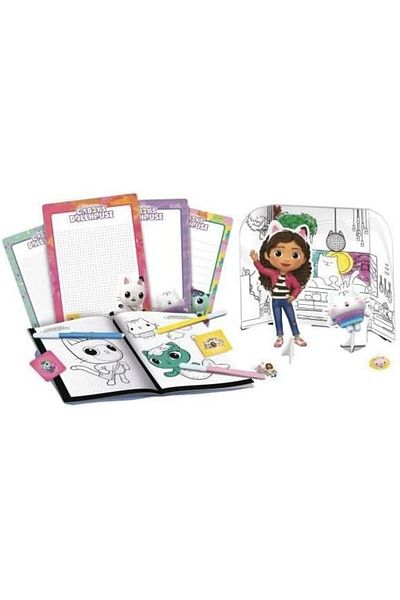Lisciani Lisciani Gabby's Dollhouse Drawing And Colouring Backpack 106288