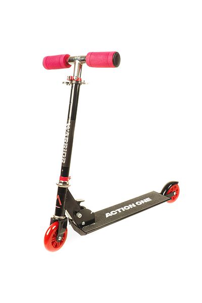 ACTION ONE Trotineta pliabila Warrior, negru
