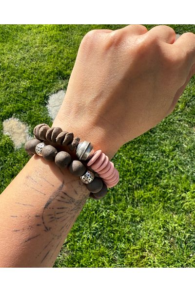 L´Atelier des Perles Terre Earth Beaded Bracelet