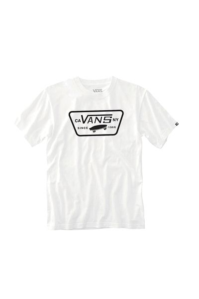 Vans Mn Full Patch Beyaz Erkek Kısa Kol T-shirt