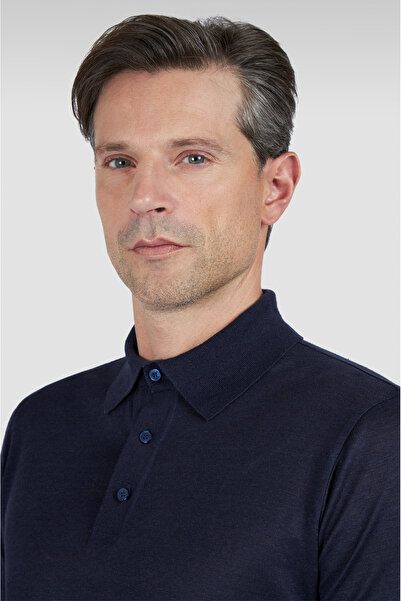 PAUL&SHARK Linen Polo Shirt with Buttons