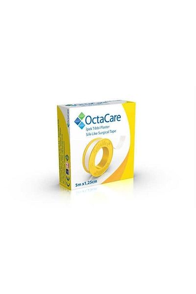 Octacare بلاستر طبي حريري 5 م × 1,25 سم