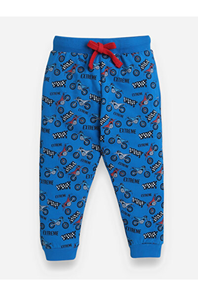 Victor and Jane By Styli Graphic Print T-Shirt and All-Over Printed Pyjama Set