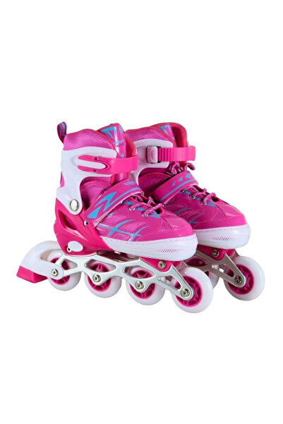 TOYFEST Metal Body Skates with Bag, Size 35-38