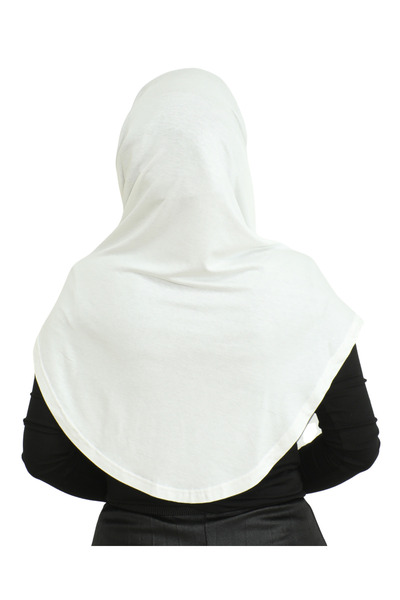 Modish Group Μακρύ ένδυμα τουρμπάνι Μαλακό μαντήλι Ισλαμική ένδυση Βισκόζη - Κρέμα