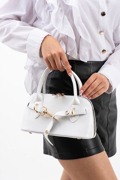 Reddington Curea de damă cu detalii - Piele artificială - Geantă de mână și crossbody