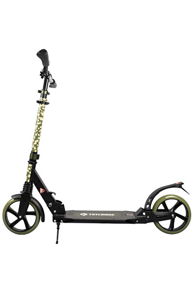 ACTION ONE Optimus Army folding scooter, double shock absorber, aluminum, 200mm wheels