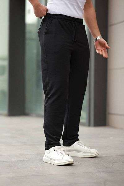 YONEZ MODA Men's Comfortable Fit Double Pocket Loose Linen Honeycomb Pattern Trousers