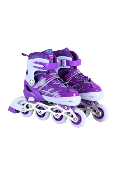 TOYFEST Metal Body Skates with Bag, Size 39-42