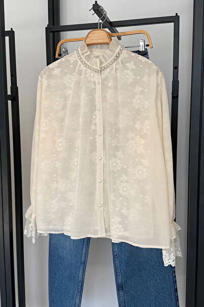 hancez İnci Düğme Gömlek 38180