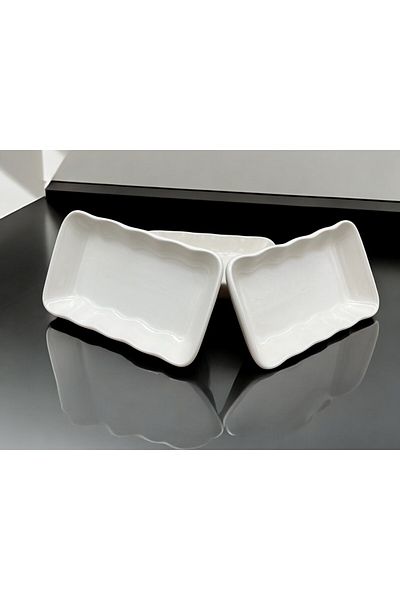 ALCE 6-Piece Ceramic Breakfast Sauce Bowl, Snack Bowl, Jam Bowl, Appetizer Plate Drop