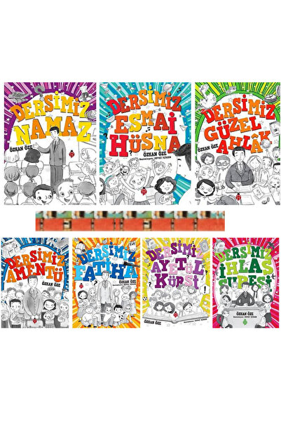 Uğurböceği Yayınları DERSİMİZ SERİSİ(7 KİTAP)ÖZKAN ÖZE-Amentü,Güzel Ahlak,Namaz,Fatiha,İhlas Suresi,Esmai Hüsna,Ayetü'l