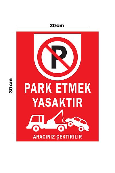 Lucena Metal Parking Prohibited Your Vehicle Towed 20cm X 30cm A4 Size Warning Sign Directional