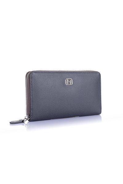 Getcho Mademoiselle Ferden Women's Smoked Long Zippered Card Holder Multi-Eye Large Size Coin Holder Wallet Model