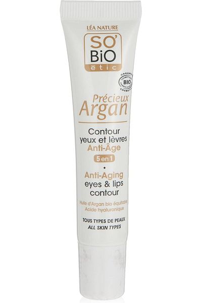 So'Bio Etic So Bio Etic Organic Argan Anti-Aging Eyes&Lips Contour 15ML