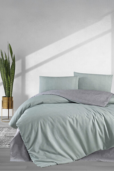 Elart Σετ Παπλωματοθήκης Πρακτικό Διπλό 4 τεμαχίων (200x220 cm) Πράσινο