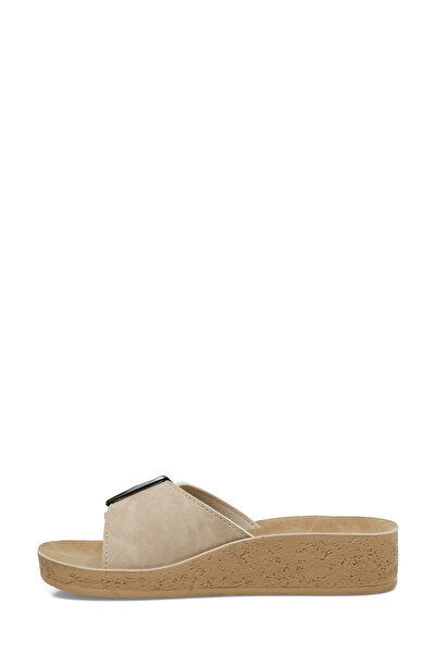 Polaris 405011.Z5FX Bej Kadın Ev Terliği