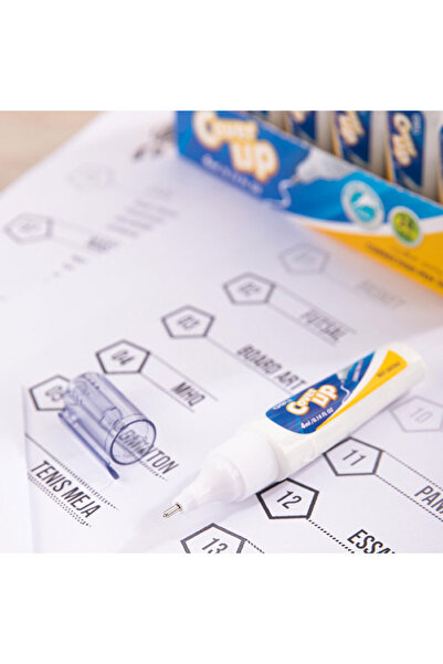 Deli سائل تصحيح أبيض E39293