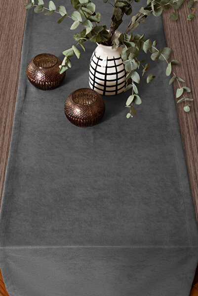 Gauze Fabric Design Μοντέρνο ρολό υπνοδωματίου με βελούδινη υφή σε γκρι χρώμα