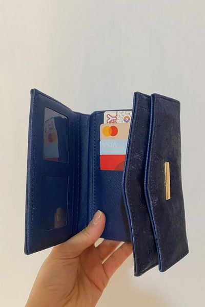 Mazel Design Suede Fabric Women's Wallet