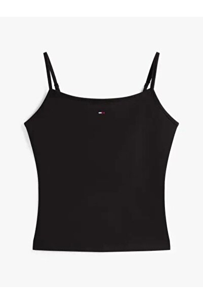 Tommy Hilfiger Th Dw0dw20675 Tjw Essentıal Strap Top Ext Kadın Tshırt