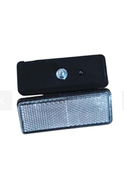 KÖŞELİ ÇAMURLUK REFLEKTÖRÜ BEYAZ 5mm (adet)