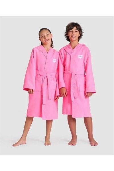 ARENA ZEAL JR ROBE/ΣΚΟΤΩΜΑ ΡΟΖ-ΛΕΥΚΟ ΠΑΙΔΙΚΟ ΜΠΑΝΙΟ