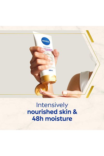 NIVEA Marks & Spots Reduction Body Cream 2 x 200 ml | Even Skin Tone, Reduces Dark Spots