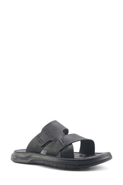 Polaris 408016.M5FX Schwarze Herrensandalen