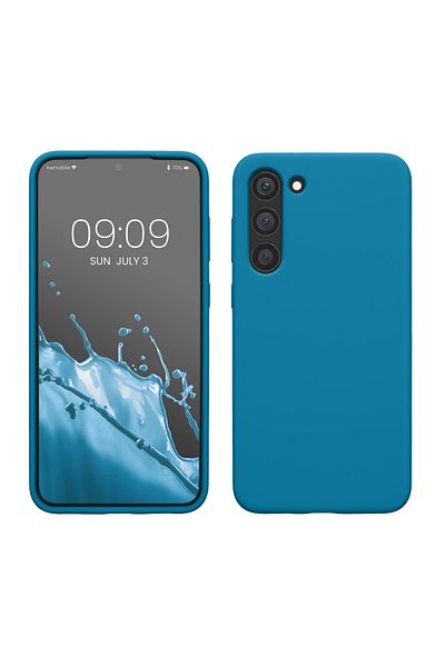 KWmobile Carcasă pentru Samsung Galaxy S23 Plus, silicon, albastră, 60274.224