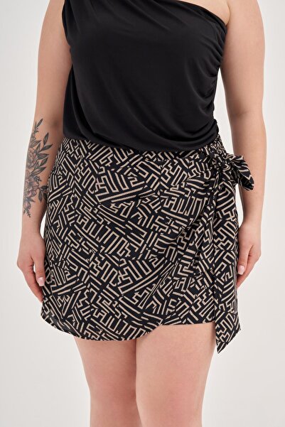 MYLİNE Σορτς με δεμένη φούστα