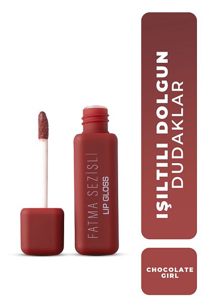 Fatma SEZİŞLİ Fatma Sezişli Pink Girl Lip Gloss 4ml Moisturizing Lip Gloss with Shiny Finish