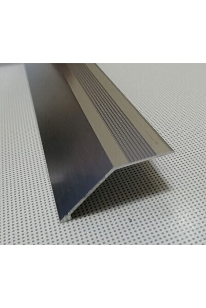 TAHTASAKAL ALÜMİNYUM Alüminyum Kot Farkı Profili - Zemin Geçiş 90 Cm Gümüş Gri