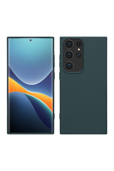 KWmobile Carcasă pentru Samsung Galaxy S23 Ultra, silicon, albastră, 60284.58