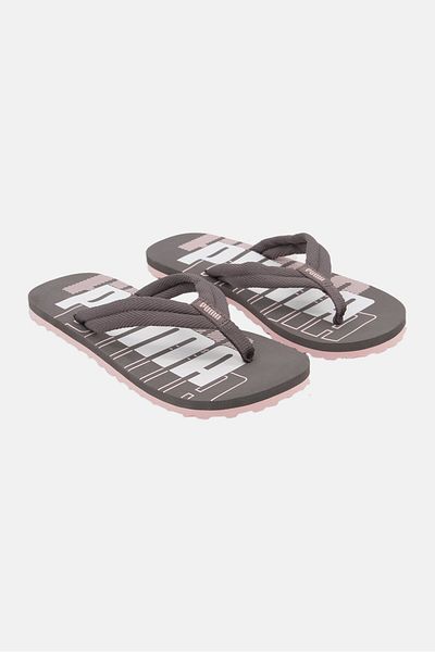 Puma Kids Boys Epic Flip Slip On Slipper, Grey Combo