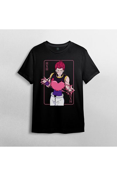 Pixxa Μπλουζάκι Hunter X Hunter Hisoka Unisex 100% βαμβακερό με λαιμόκοψη μοντέλο 8
