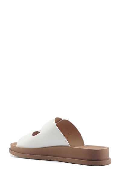 Polaris 407063.Z5FX Beyaz Kadın Terlik