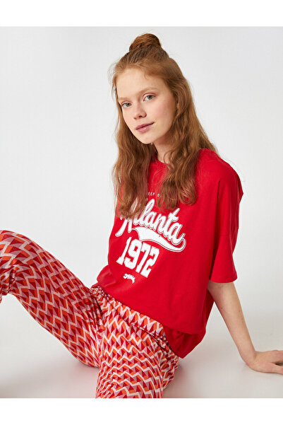 Koton Oversize Short Sleeve T-Shirt