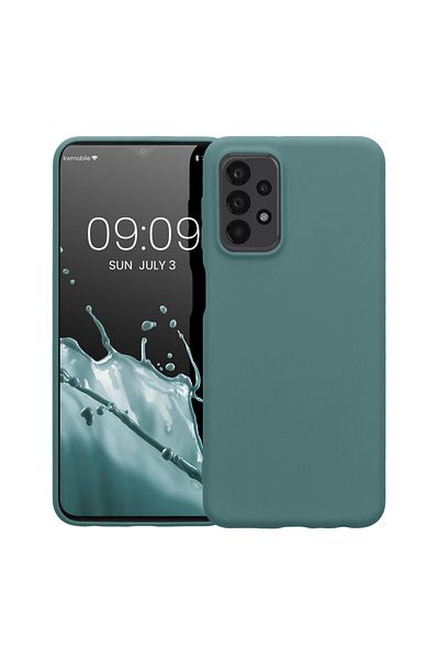 KWmobile Carcasă pentru Samsung Galaxy A23/Galaxy A23 5g, Albastră, Silicon, 57804.207