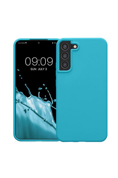 KWmobile Carcasă pentru Samsung Galaxy S22 Plus, albastră, silicon, 56761.205