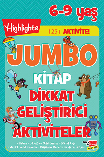 Dikkat Atölyesi Highlights Jumbo Kitap Dikkat Geliştirici Aktiviteler