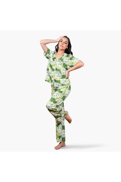 Aadaraya Printed Pyjama Set