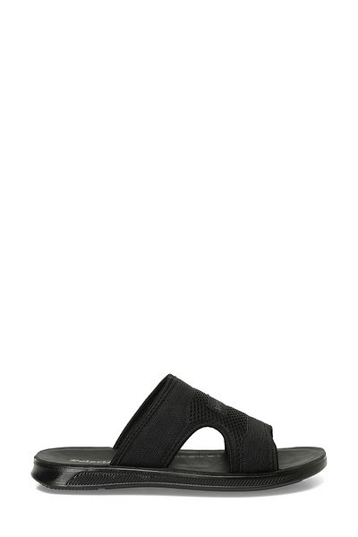 Polaris 408027.M5Fx Black Men's Slippers
