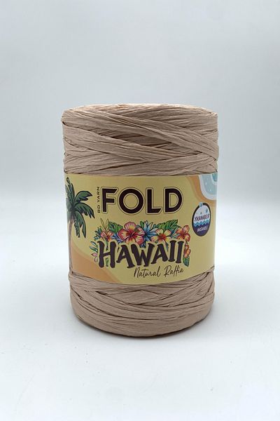BD fold yarn Μπεζ 503 Χαβάη Μαλακή Αυτόχθονη Ραφία 100 Γρ 160 Μτ