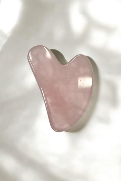 Elifsu Jewelry Pembe Kuvars Gua Sha