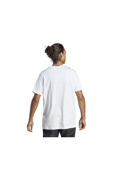 adidas Men's Casual White T-Shirt - M 3S Sj T, IC9336