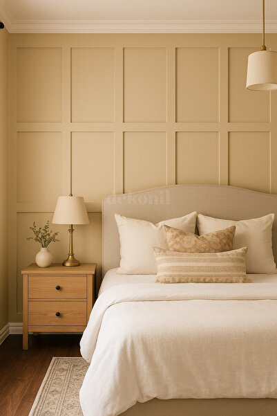 Dekonil İskandinav Boyanabilir Mdf Duvar Çıtası Mdf 8*100 Cm (4 ADET)