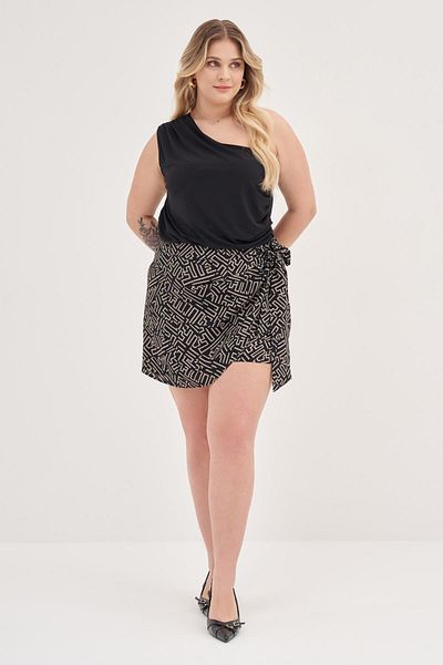 MYLİNE Tie up Shorts Skirt